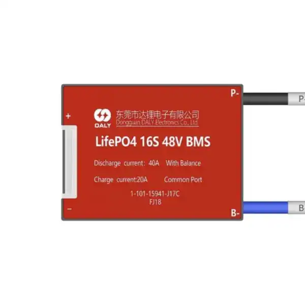 Daly Lifepo4 16s 40a Kontaklı BMS - 48v